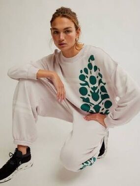 Free people movement Allstar Buti pullover oversized sweatshirt XS